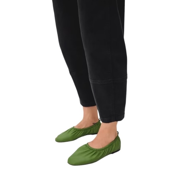 NEW EVERLANE The Utility Barrel Pant High-Rise Crop in Black Size 000T Tall - Picture 4 of 11